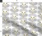 Mod Butterflies Mid Century Butterfly Neutral Retro Gray Geometric Mid Modern 1960S Atomic Era 1950S Vintage Custom Printed Fabric by Spoonflower Various Fabrics by the Yard or Fat Quarter